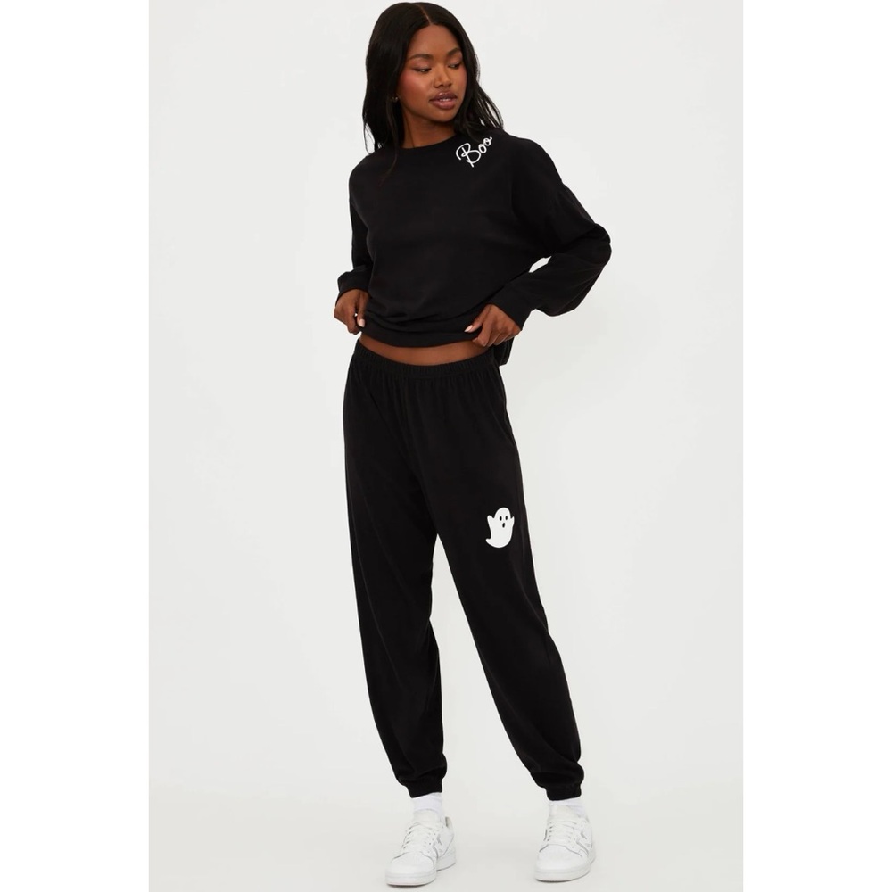 Beach Riot Georgie Pant Boo Black - Picture 1 of 2